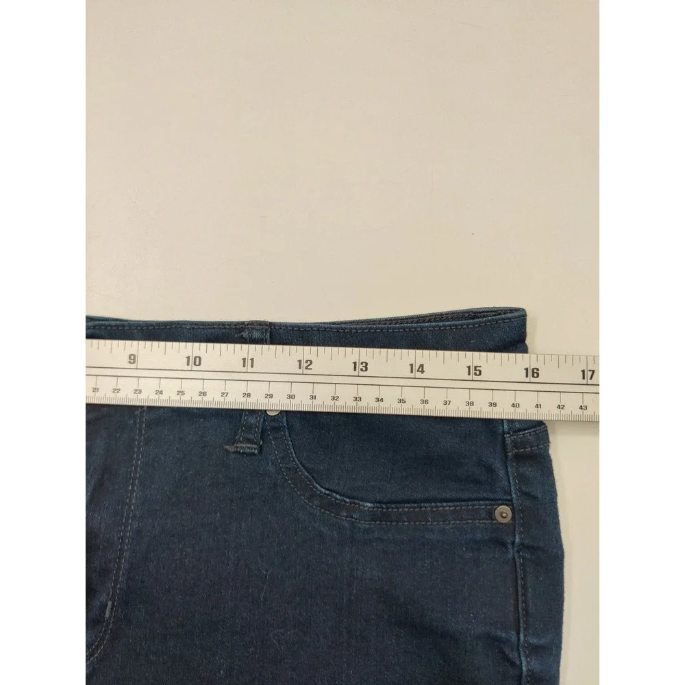 Calvin Klein Jeans Womens 32 Legging Skinny Dark Wash Indigo Stretch Denim Pants